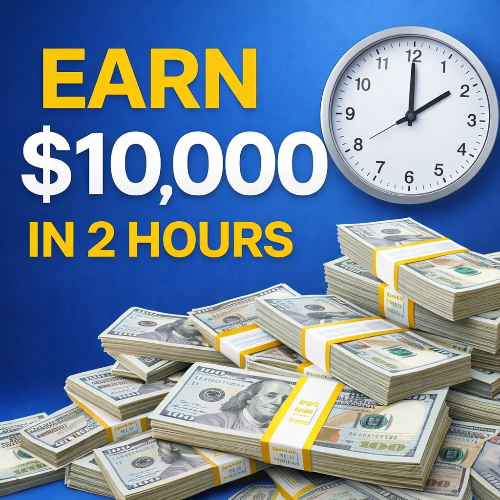 Earn $10000 in 2 Hours