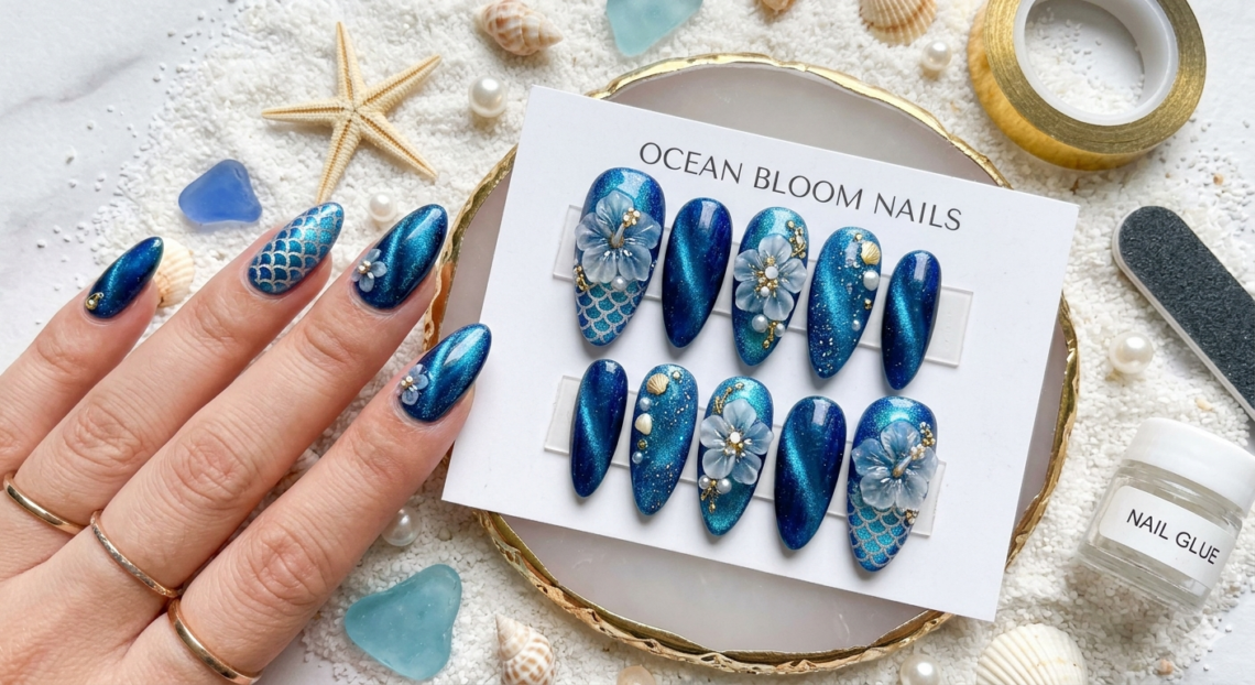Ocean Blue Cat Eye
