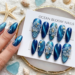 Ocean Blue Cat Eye