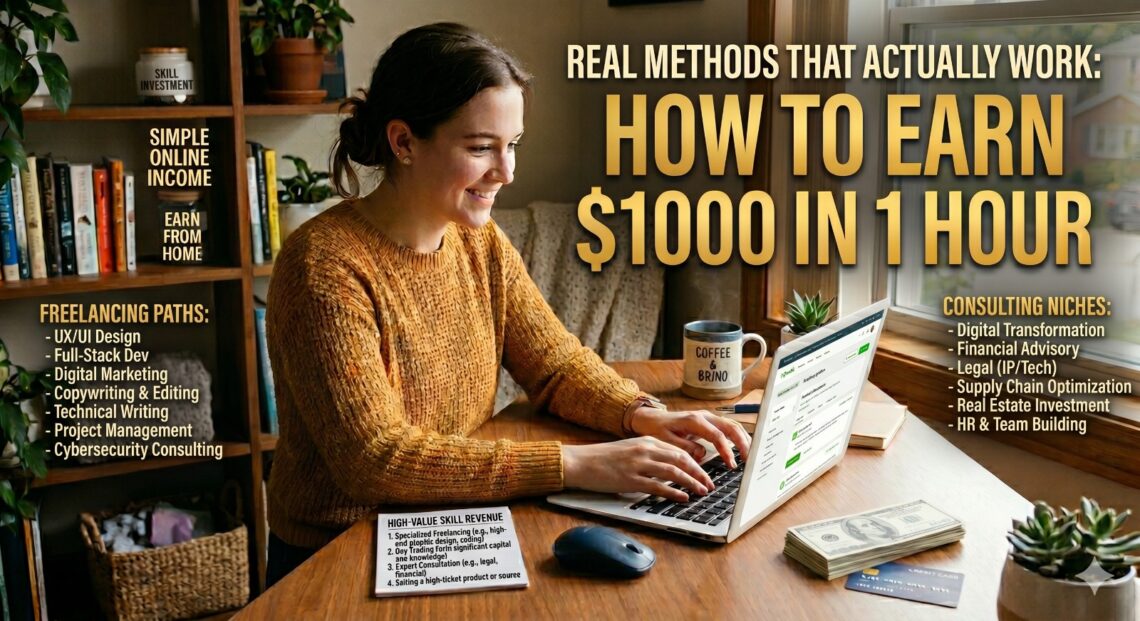 Earn $1000 In 1 Hour